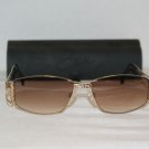 Brand New Cazal 910 Black, Brown & Gold Sunglasses: Mod. 910 & Case