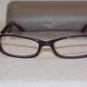 Brand New BCBGMaxazria Eyeglass Mod. Julissa Col. Plu 51-16-130 & Case