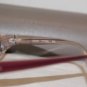Brand New BCBGMaxazria Eyeglass Mod. Vittoria Col. Rose 51-16-130 & Case