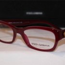 Brand New DOLCE&GABBANA Eyeglass Mod. DG 3150  Col. 2681  Sz. 52-17-135 & Case