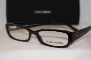 Brand New DOLCE&GABBANA Eyeglass Mod. DG 3085 Col. 501 Sz. 51-16-135 & Case