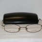 Brand New Calvin Klein Brown 542 49-19 Eyeglasses: Mod. 542 (029) & Case