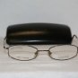 Brand New Calvin Klein Brown 542 49-19 Eyeglasses: Mod. 542 (029) & Case