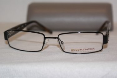Brand New BCBGMaxazria Eyeglass Mod. Gino Col. BLA 52-17-140 & Case