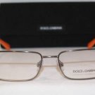 Brand New DOLCE&GABBANA Eyeglass Mod. DG  1238P Col. 1173 Sz. 54-17-135 & Case