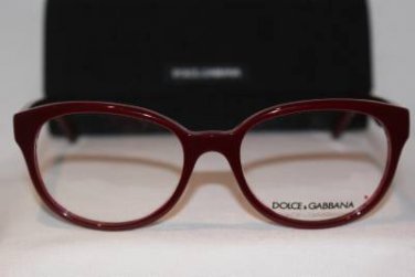 Brand New DOLCE&GABBANA Eyeglass Mod. DG 3146P Col. 2669 Sz. 52-17-140 & Case