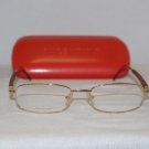 Brand New Valentino 1153 Gold 53-18 Eyeglasses: Mod. 1153 & Case