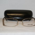 Brand New Roberto Cavalli 480 Gold 53-15 Eyeglasses: Mod. 480 (034) & Case