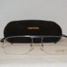 Brand New Tom Ford 5168 Gunmetal 55-17 Eyeglasses: Mod. 5168 (009) & Case