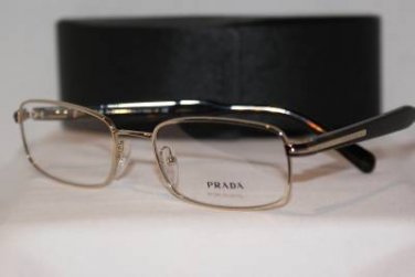 Brand New PRADA Eyeglass Mod. VPR 57N  Col. ZVN-1O1  Sz. 52-18-140 & Case