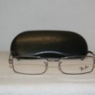 Brand New Ray Ban 6193 Gunmetal 53-17 Eyeglasses: Mod. 6193 (2502) & Case
