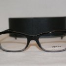 Brand New Prada VPR04P Black (ZYY) Eyeglasses: Mod. VPR 04P 52-17 & Case
