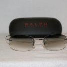 Brand New Ralph by Ralph Lauren 7555 Gunmetal Sunglasses: Mod. 7555 & Case