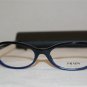 Brand New Prada VPR05O Black Blue EAF-1O1 Eyeglasses: Mod. VPR 05O 51-16 & Case