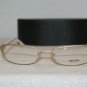Brand New Prada Shiny Gold FAC-1O1 Eyeglasses: Mod. VPR 54O (FAC) 52-16 & Case