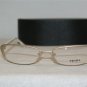 Brand New Prada Shiny Gold FAC-1O1 Eyeglasses: Mod. VPR 54O (FAC) 52-16 & Case