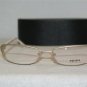 Brand New Prada Shiny Gold FAC-1O1 Eyeglasses: Mod. VPR 54O (FAC) 52-16 & Case