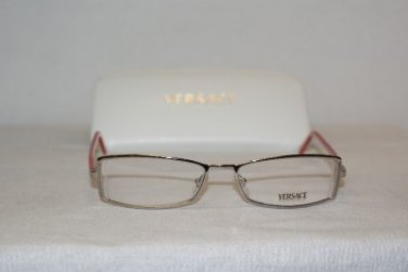 Brand New Versace 1069 Silver 51-17 Eyeglasses: Mod. 1069 & Case