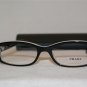 Brand New Prada VPR10N Black ABY-1O1 Eyeglasses: Mod. VPR 10N 51-16 & Case
