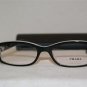 Brand New Prada VPR10N Black ABY-1O1 Eyeglasses: Mod. VPR 10N 51-16 & Case