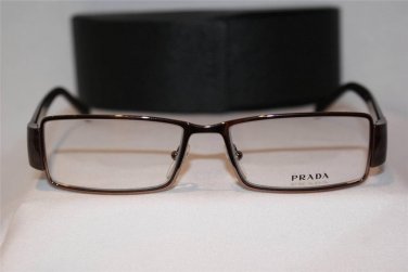 Brand New PRADA Eyeglass Mod. VPR 71I Col. 1BI-1O1 52-16-135 & Case W/STONES!!!