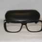 Brand New Ralph Lauren 6031 Black 52-15 Eyeglasses: Mod. 6031 & Case