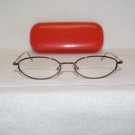 Brand New Valentino 5328 Gunmetal 50-17 Eyeglasses: Mod. 5328 & Case