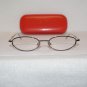 Brand New Valentino 5328 Gunmetal 50-17 Eyeglasses: Mod. 5328 & Case