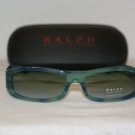 Brand New Ralph by Ralph Lauren Blue Green 7545 Sunglasses: Mod. 7545 P54 & Case
