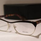 Brand New PRADA Eyeglass Mod. VPR 57Q Col. QE6-1O1  Sz. 56-16-140 & Case