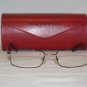 Brand New Valentino 5283 Gold & Brown 52-17 Eyeglasses: Mod. 5283 (0X91) & Case