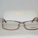 Brand New Versace 1162 Brown 53-16 Eyeglasses: Mod. 1162 (1052) & Case
