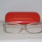 Brand New Valentino 5423 Clear/White 54-13 Eyeglasses: Mod. 5423 (016Z) & Case