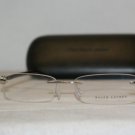 Brand New Ralph Lauren 5066 Silver 52-16 Eyeglasses: Mod. 5066 (9049) & Case