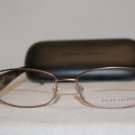 Brand New Ralph Lauren 5052 Brown 9125 Eyeglasses: Mod. 5052 54-16 & Case