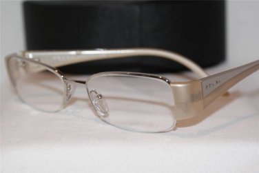 Brand New PRADA Eyeglass Mod. VPR 63I Col. 3BQ-1O1 50-17-135 & Case