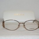 Brand New Versace 1123-B Brown 53-17 Eyeglasses: Mod. 1123-B & Case