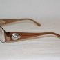 Brand New Versace 1123-B Brown 53-17 Eyeglasses: Mod. 1123-B & Case
