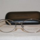 Brand New Ralph Lauren 5041 Silver 9001 Eyeglasses: Mod. 5041 53-14 & Case