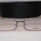Brand New PRADA Eyeglass Mod. VPR 59M Col. 1BC-1O1 54-17-140 & Case