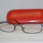 Brand New Valentino 5299 Shiny Blue 47-19 Eyeglasses: Mod. 5299 (005S) & Case