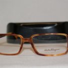 New Salvatore Ferragamo 2553 Havana 104 Eyeglasses: Mod. 2553 53-16 & Case