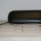 New Ralph Lauren 5066 Shiny Silver 54-16 Eyeglasses: Mod. 5066 (9001) & Case