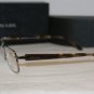 New Prada 60M Shiny Bronze 54-17 Eyeglasses: Mod. VPR 60M (1BI-1O1) & Case