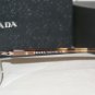 New Prada 60M Shiny Bronze 54-17 Eyeglasses: Mod. VPR 60M (1BI-1O1) & Case