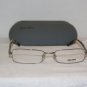 New Miu Miu 61E Silver 52-17 Eyeglasses: Mod VMU 61E (5AV) & Case