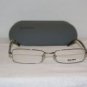 New Miu Miu 61E Silver 52-17 Eyeglasses: Mod VMU 61E (5AV) & Case