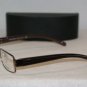 New Prada 51L Shiny Brown 53-17 Eyeglasses: Mod. VPR 51L (4AC-1O1) 53-17 & CaseL