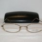 New Gold Calvin Klein 557 49-18 Eyeglasses: Mod. 557 (073) 49-18 &Case