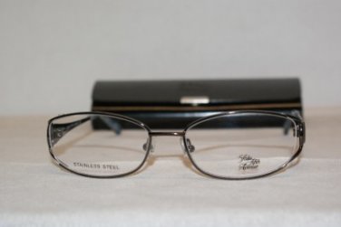 New Saks Fifth Avenue 237 Dark Gray (FY3) Eyeglasses: Mod. 237 54-17 & Case